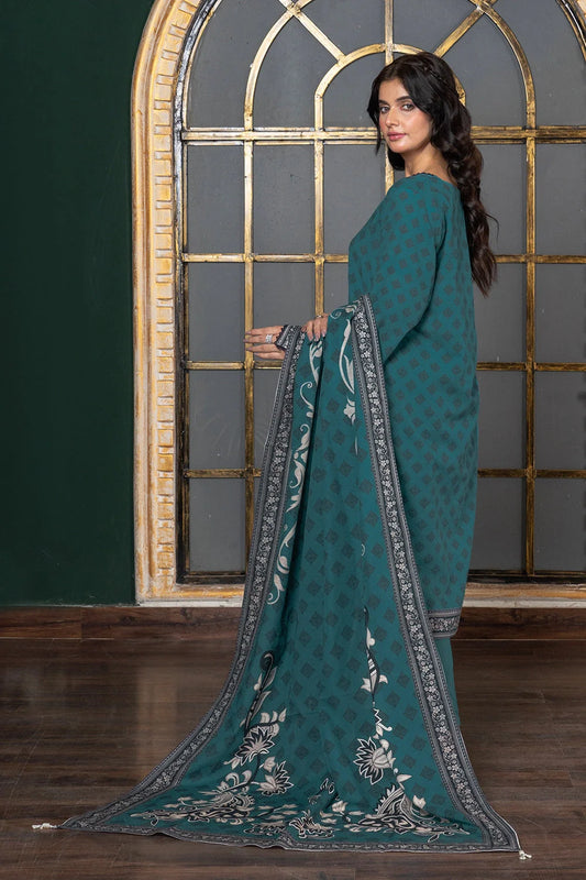 3PC Printed Unstitched Khaddar Suit KKH-2935 Printed KHAS STORES