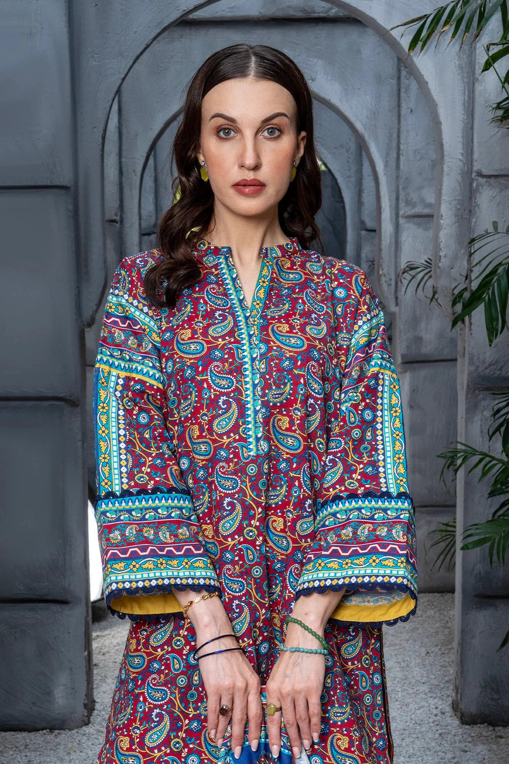 3PC Printed Unstitched Khaddar Suit KKH-3005 Printed KHAS STORES