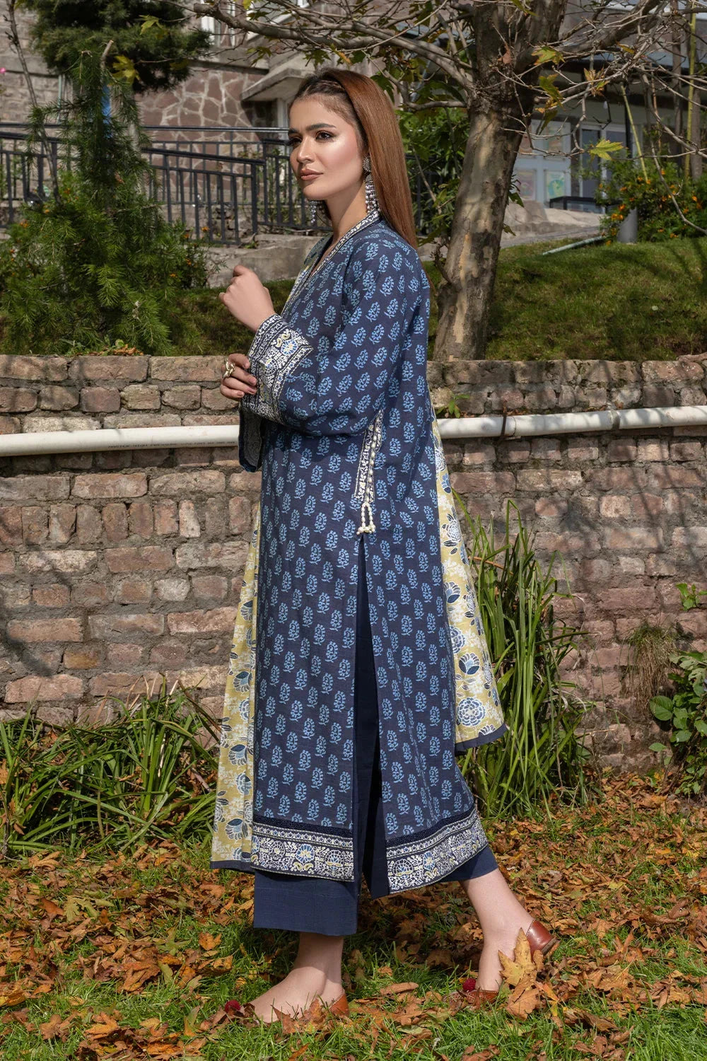 3PC Printed Unstitched Khaddar Suit KKH-3565 Printed KHAS STORES