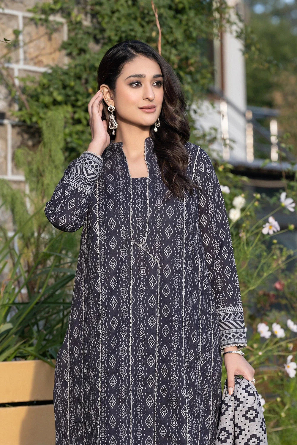 3PC Printed Unstitched Khaddar Suit KKH-3571 Printed KHAS STORES