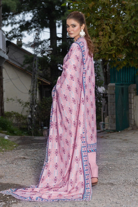 3PC Printed Unstitched Khaddar Suit KKH-3669 Printed KHAS STORES