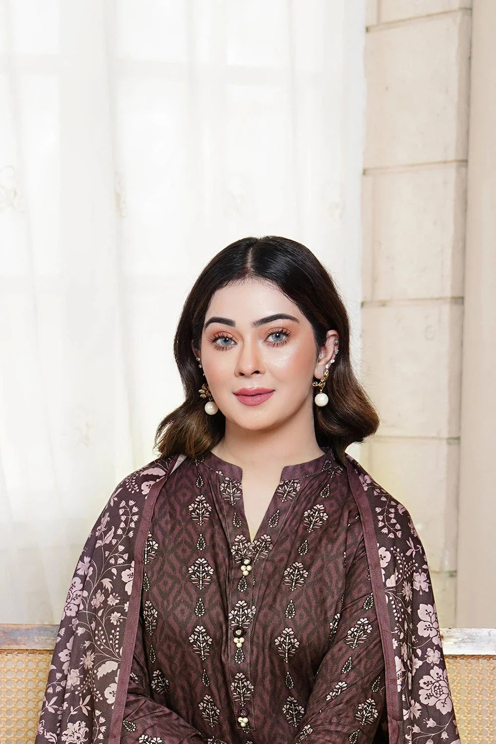 3PC Printed Unstitched Kotail Linen Suit KKT-3684 Printed KHAS STORES