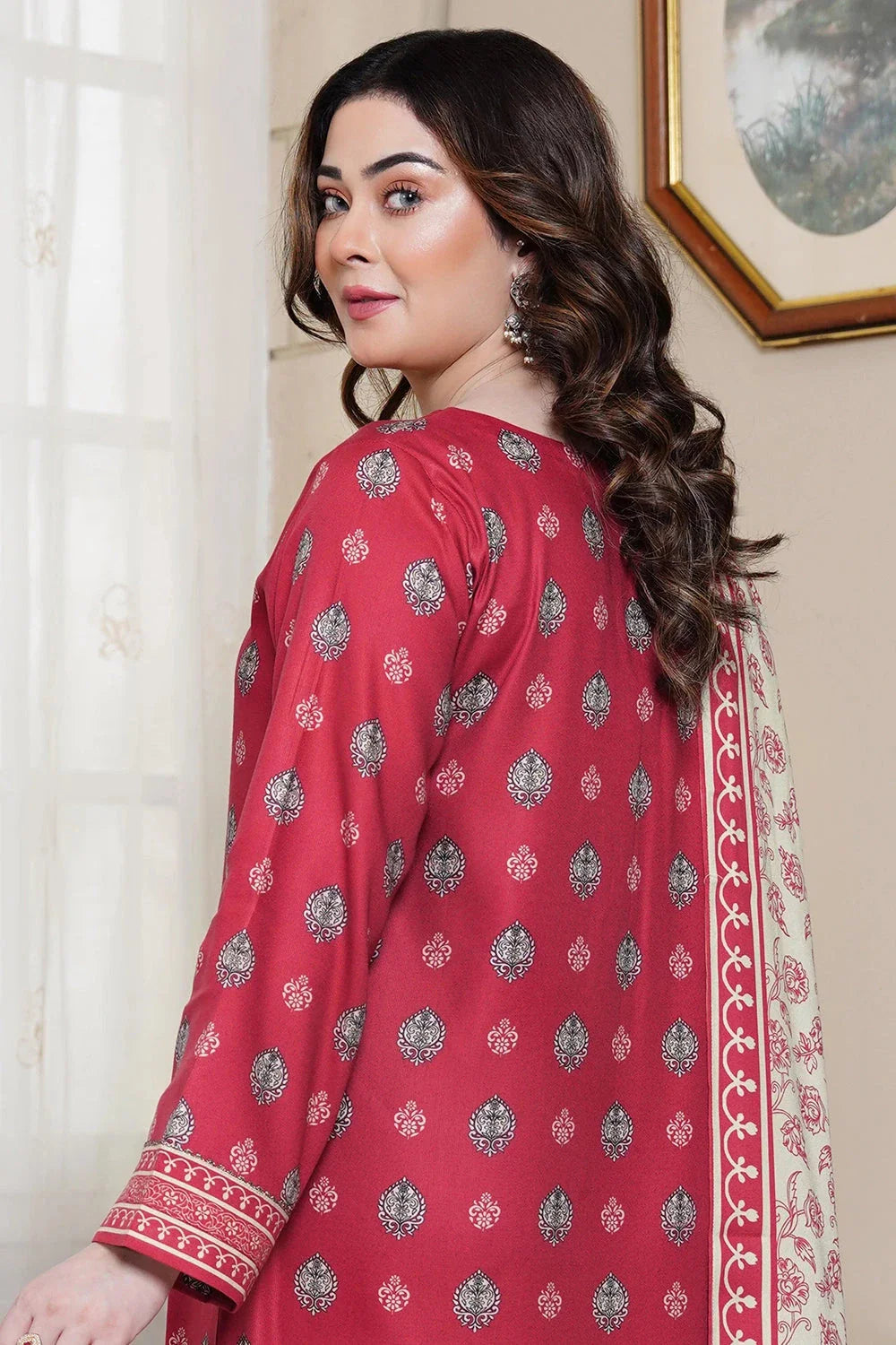 3PC Printed Unstitched Kotail Linen Suit KKT-3688 Printed KHAS STORES