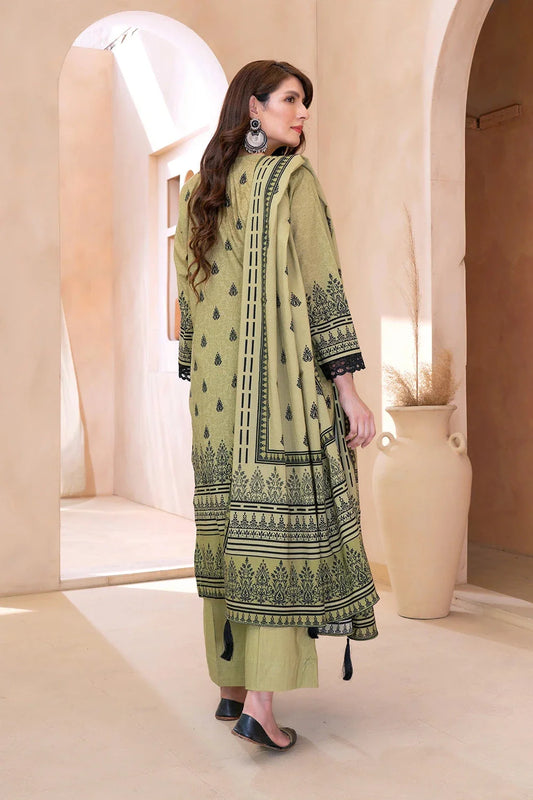 3PC Stitched Embroidered Lawn Suit KL-RTW-3347 KHAS STORES