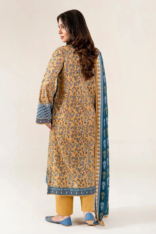 3PC Stitched Embroidered Lawn Suit | KL-RTW-4044 Embroidered KHAS STORES