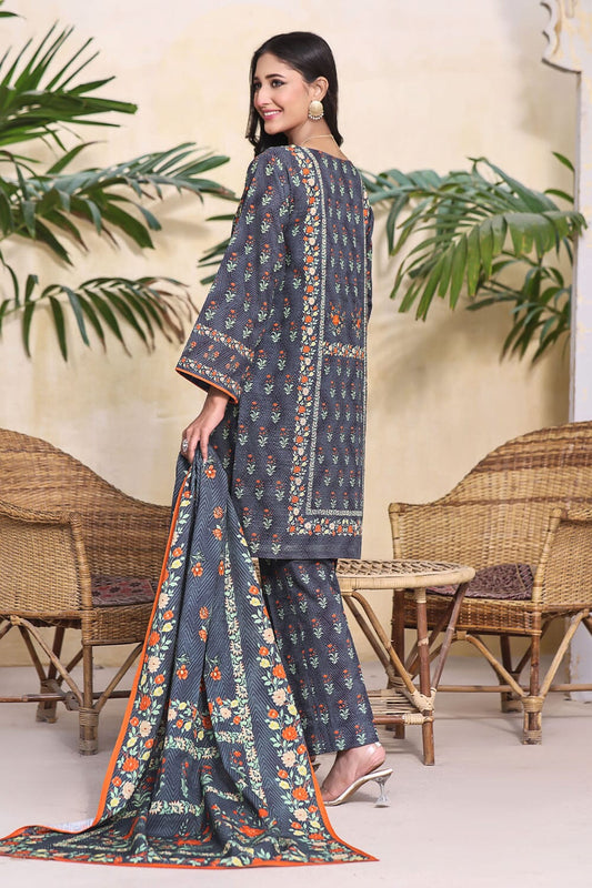 3PC Unstitched Khaddar Suit KKH-2264 KHAS STORES