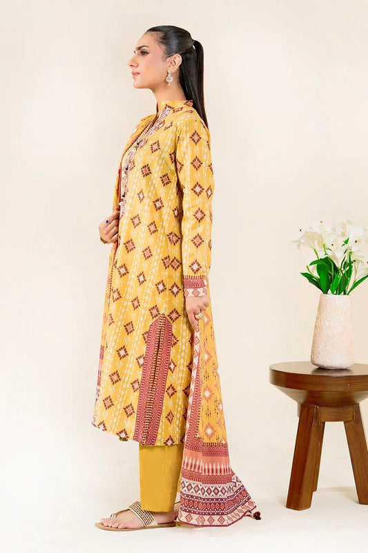 3PC Unstitched Printed Lawn Suit | KLA-3752 Printed KHAS STORES