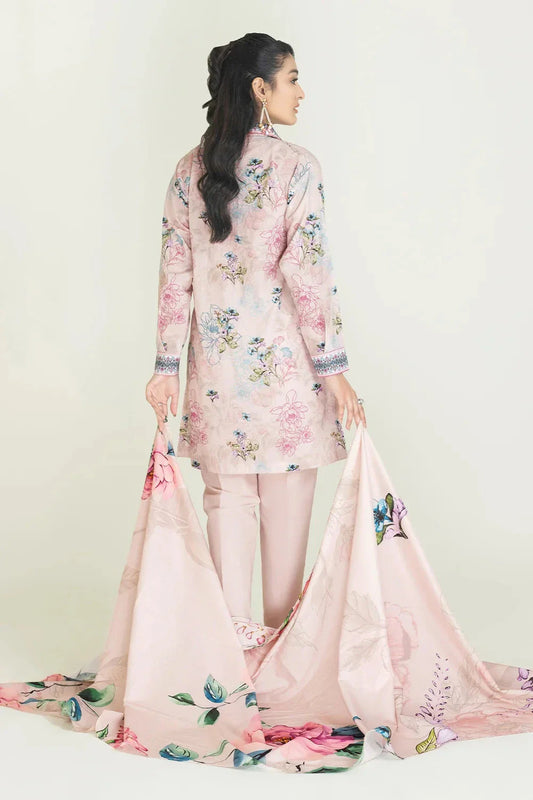 3PC Unstitched Printed Lawn Suit | KLA-3758 Printed KHAS STORES