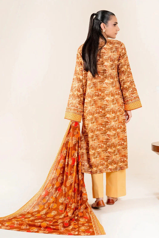 3PC Unstitched Printed Lawn Suit | KLP-3937 Printed KHAS STORES