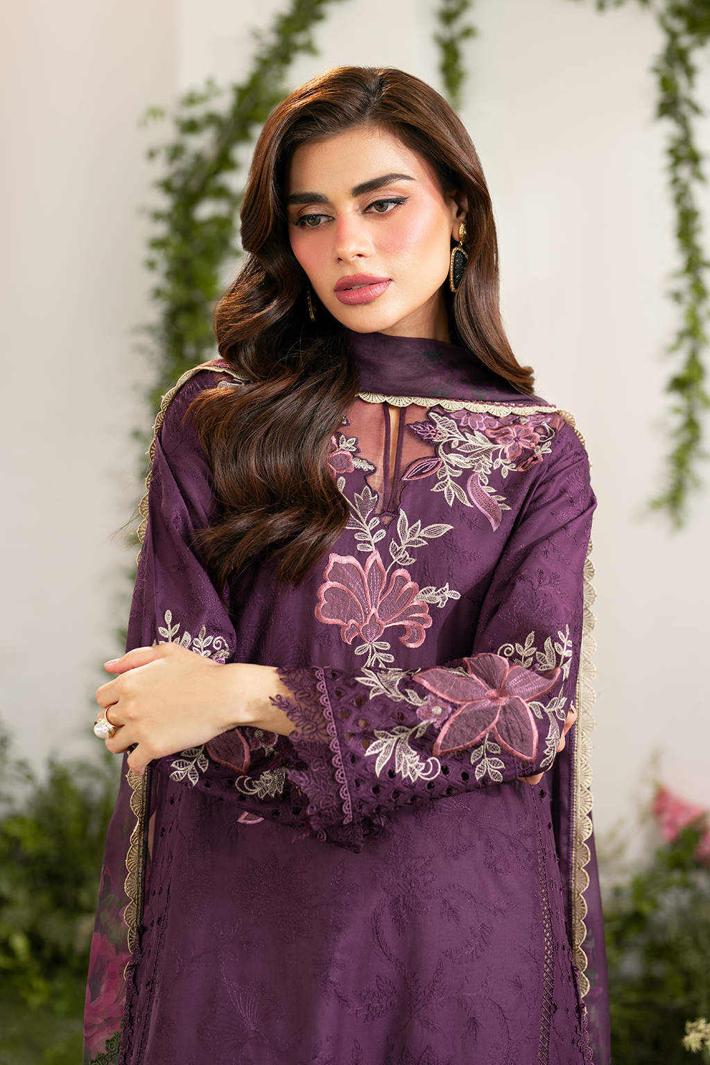 IFE-03 Embroidered Lawn