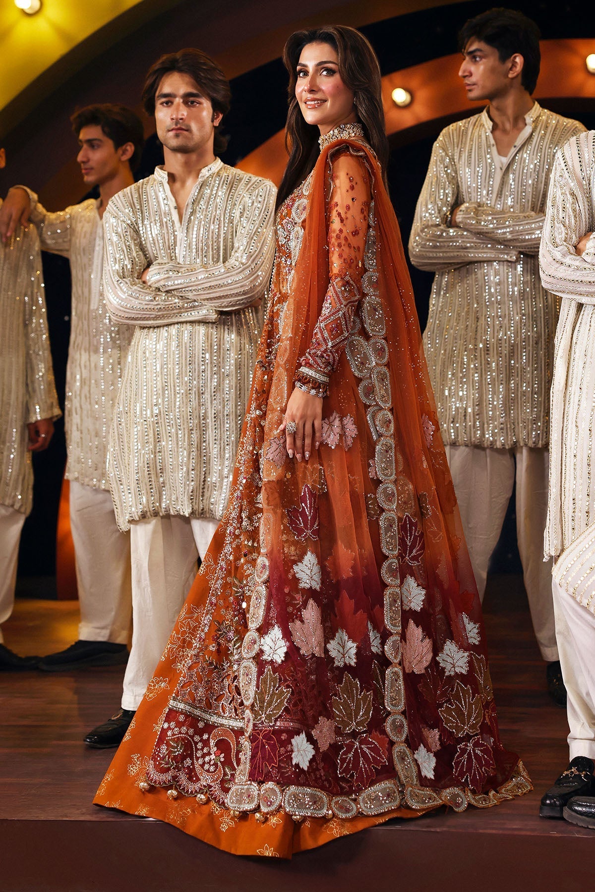 NL-80 Zardozi - Jhoomro Unstitched Luxury Formals by Nureh at #VogueClothingStudio