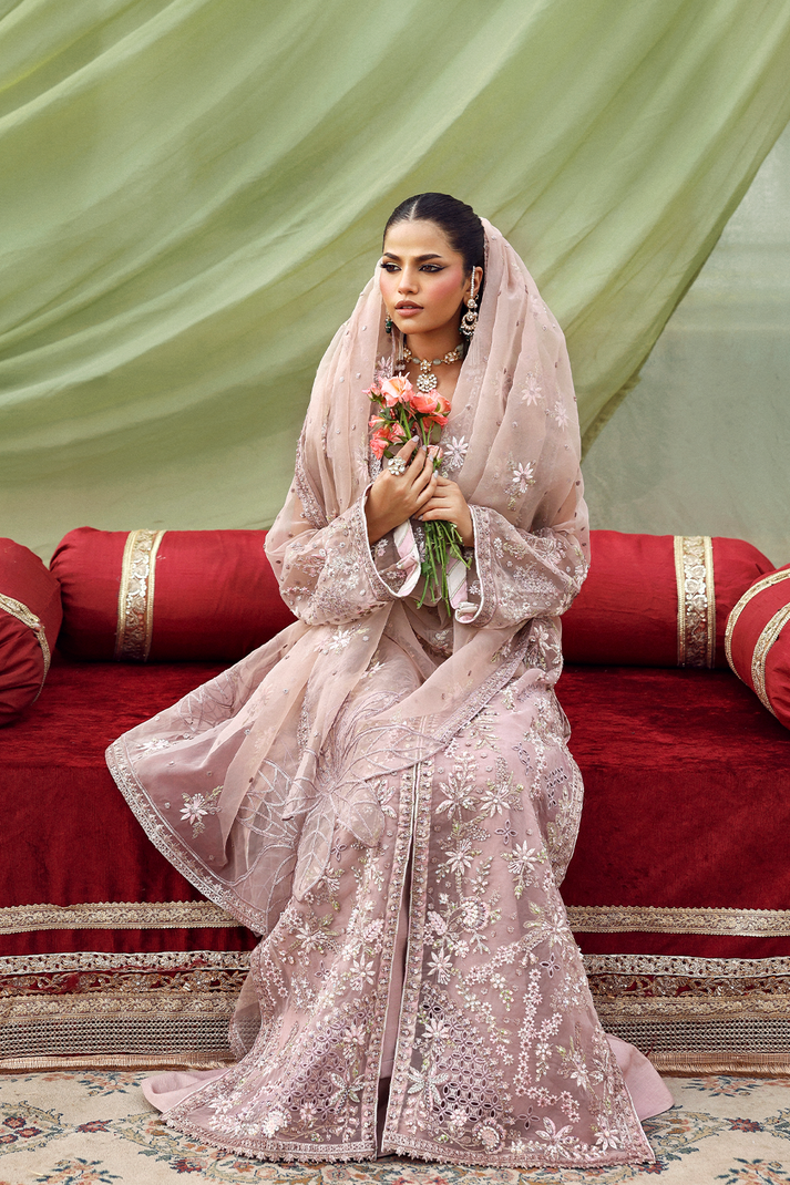 GULRUKH from Romansiyyah luxury formal '25 by Emaan Adeel at #VogueClothingStudio