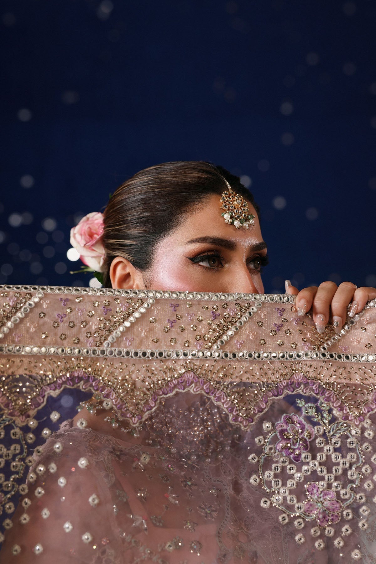 NL-81 Daria - Jhoomro Unstitched Luxury Formals by Nureh at #VogueClothingStudio
