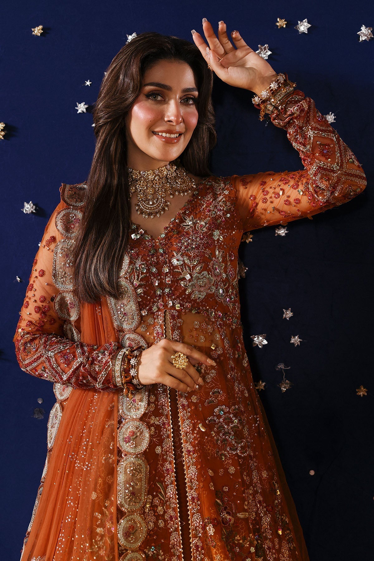 NL-80 Zardozi - Jhoomro Unstitched Luxury Formals by Nureh at #VogueClothingStudio