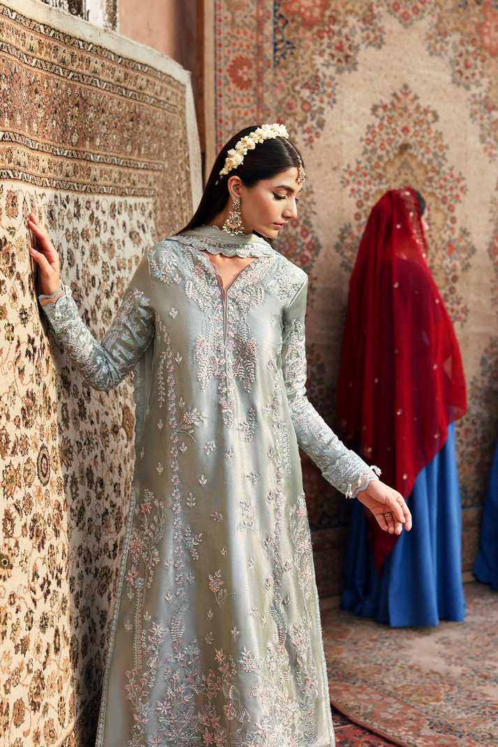 SHABEENA from Romansiyyah luxury formal '25 by Emaan Adeel at #VogueClothingStudio