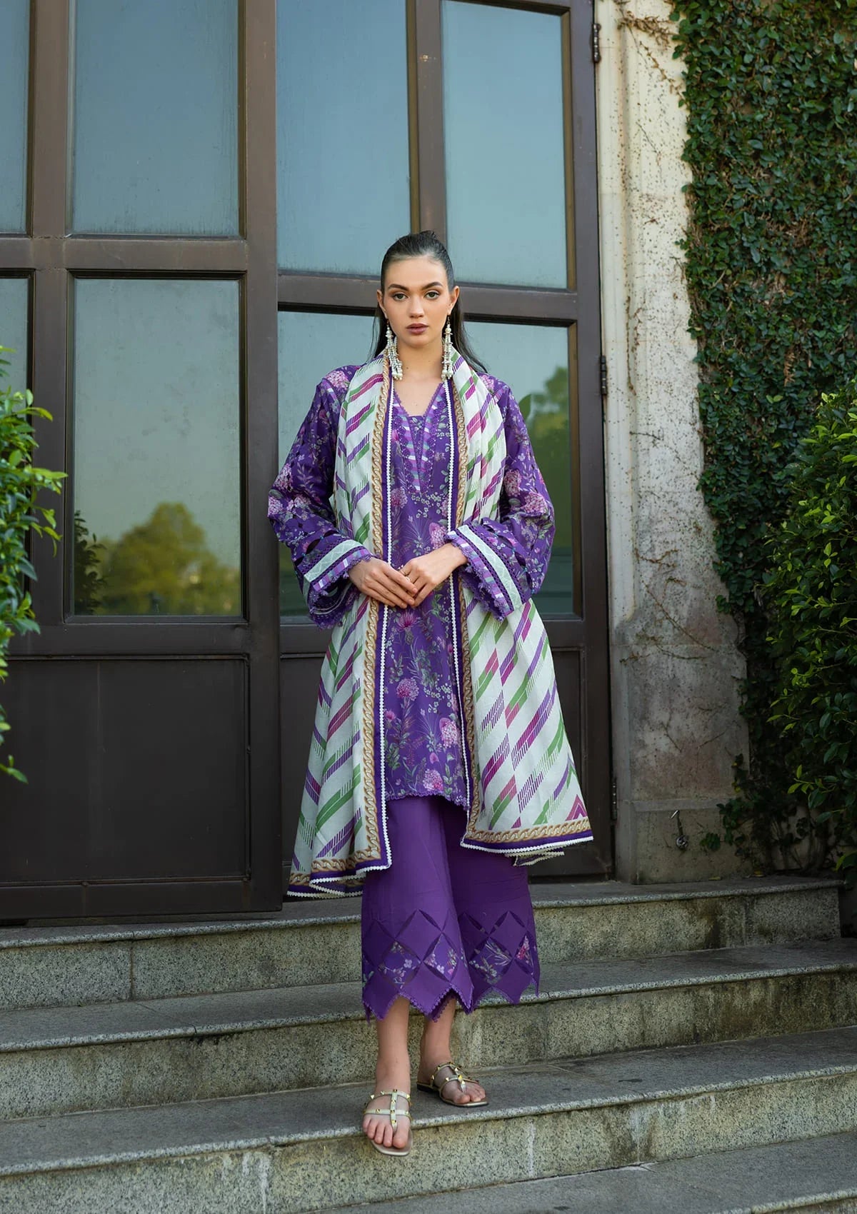 VICTORIAN AFFAIR wearing this beautiful dress from ELAF PRINTS COLLECTION 2025