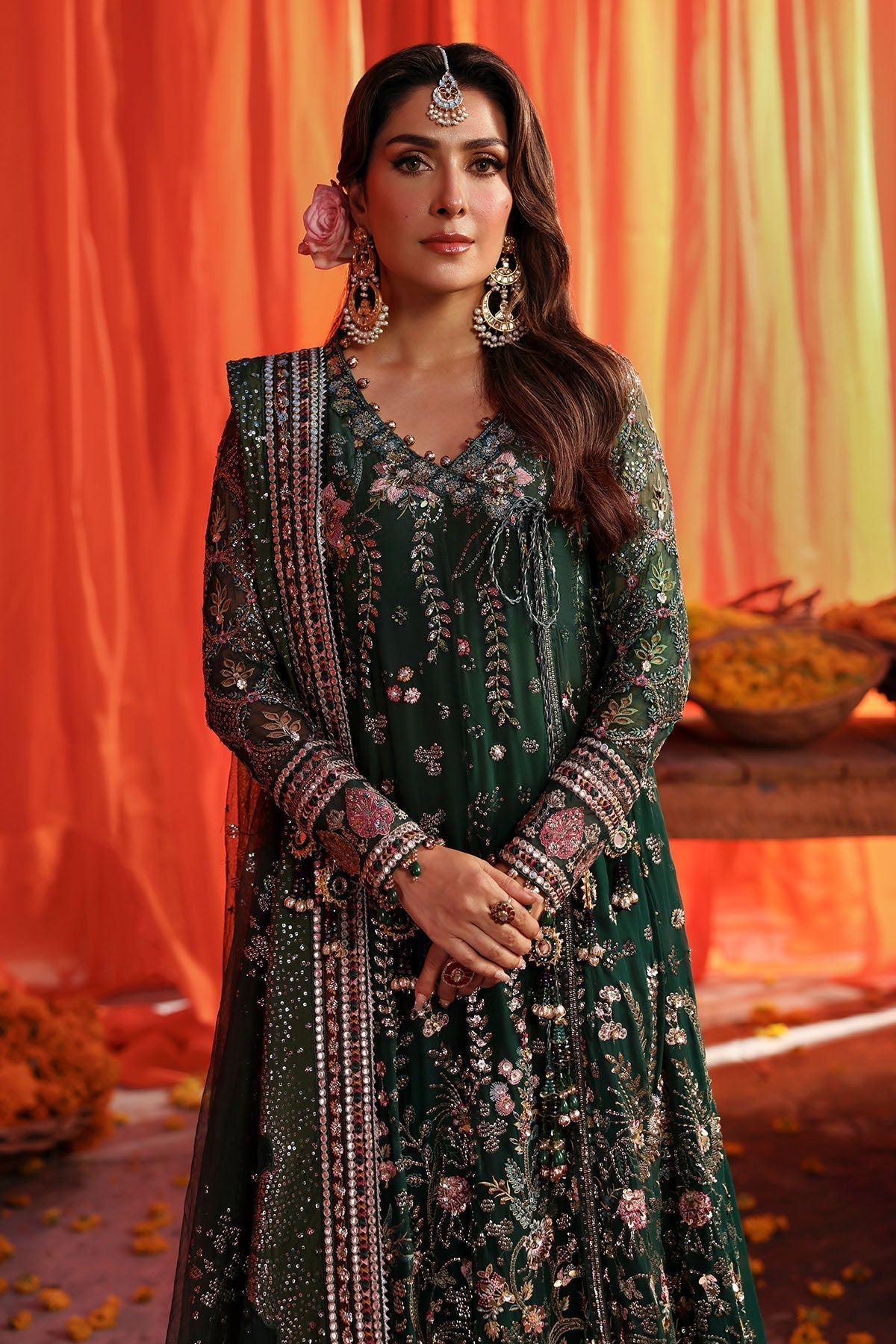 NL-83 Zoha - Jhoomro Unstitched Luxury Formals by Nureh at #VogueClothingStudio