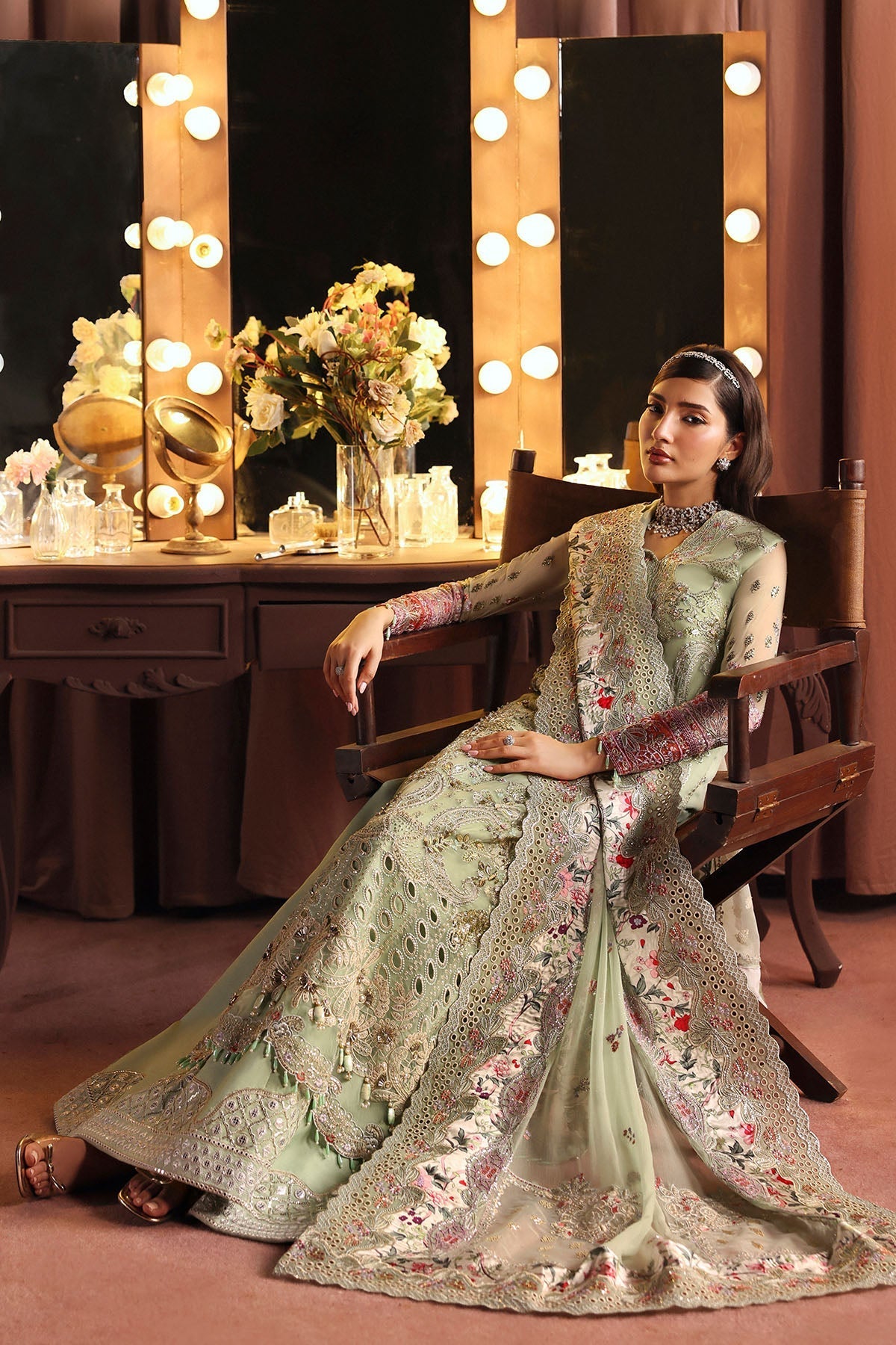 NL-86 Insia - Jhoomro Unstitched Luxury Formals by Nureh at #VogueClothingStudio