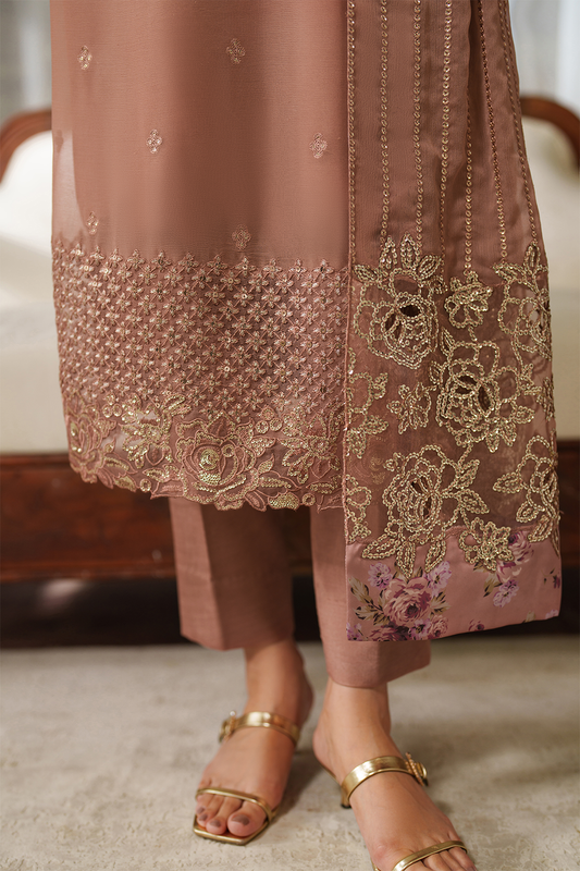 CC-87 Embroidered Chiffon