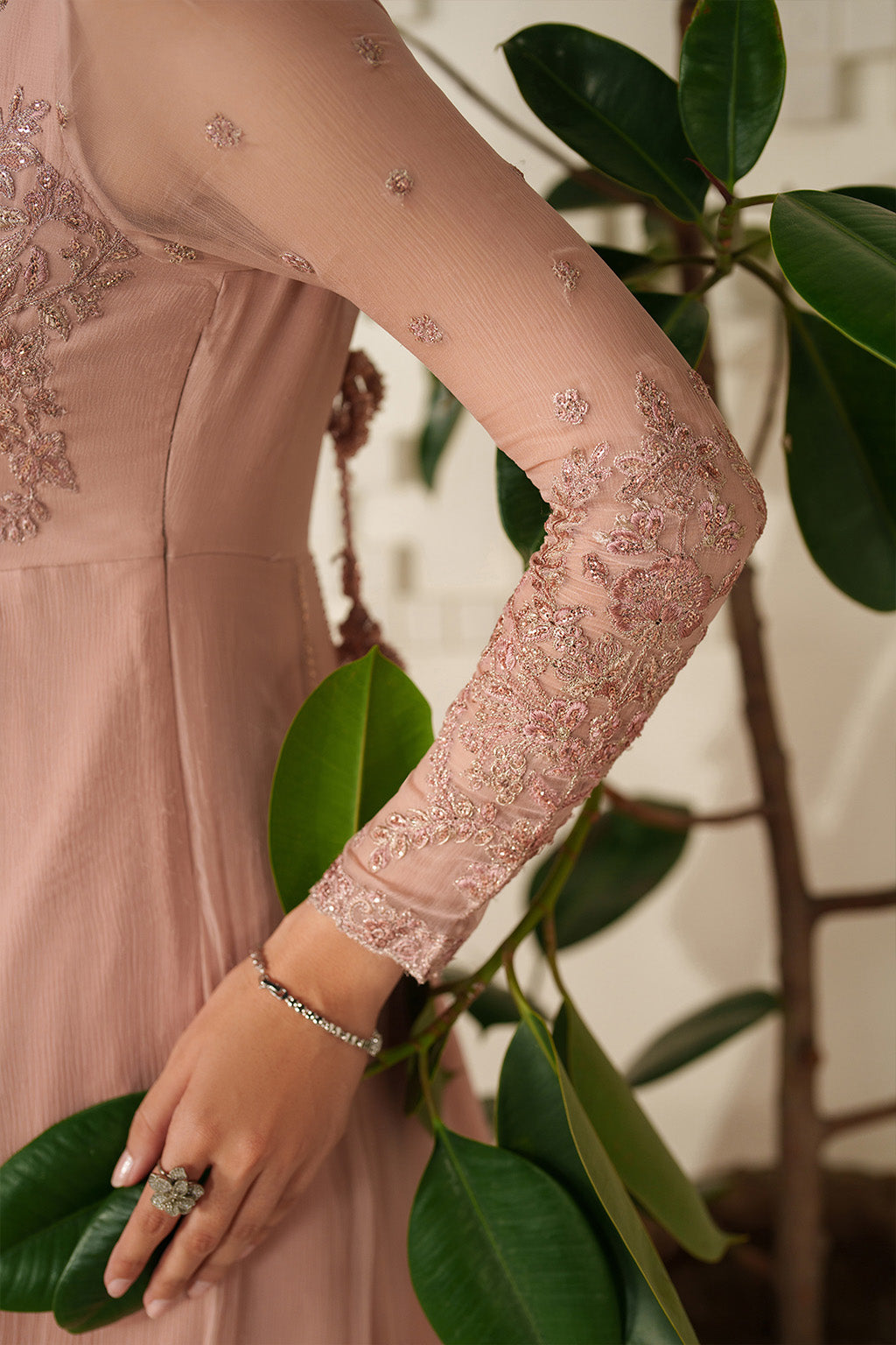 UE-623 Embroidered Chiffon