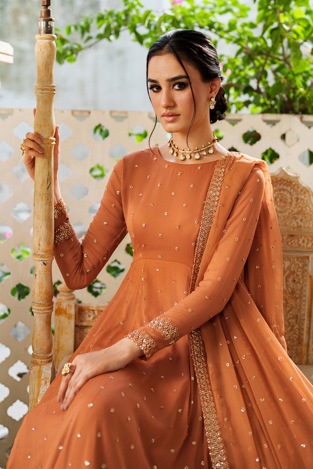 CC-88 Embroidered Chiffon
