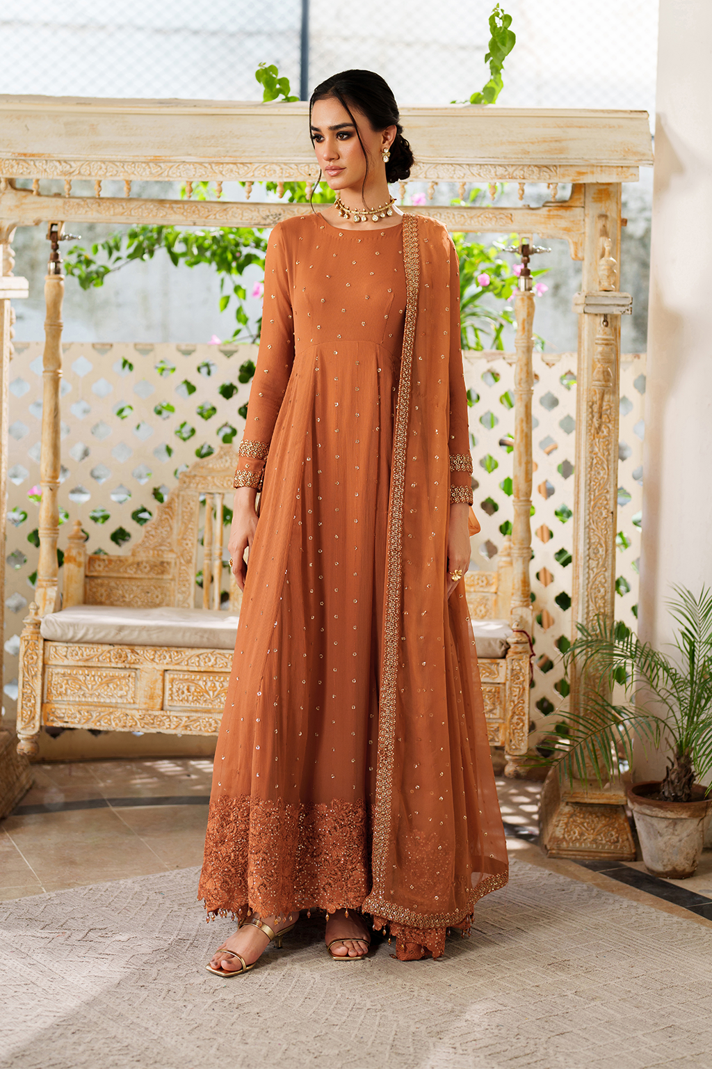CC-88 Embroidered Chiffon