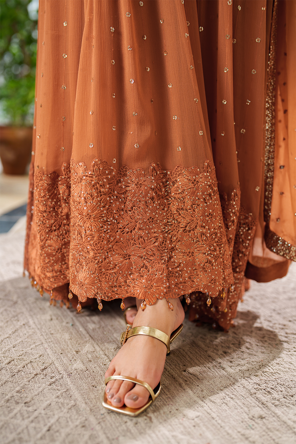 CC-88 Embroidered Chiffon