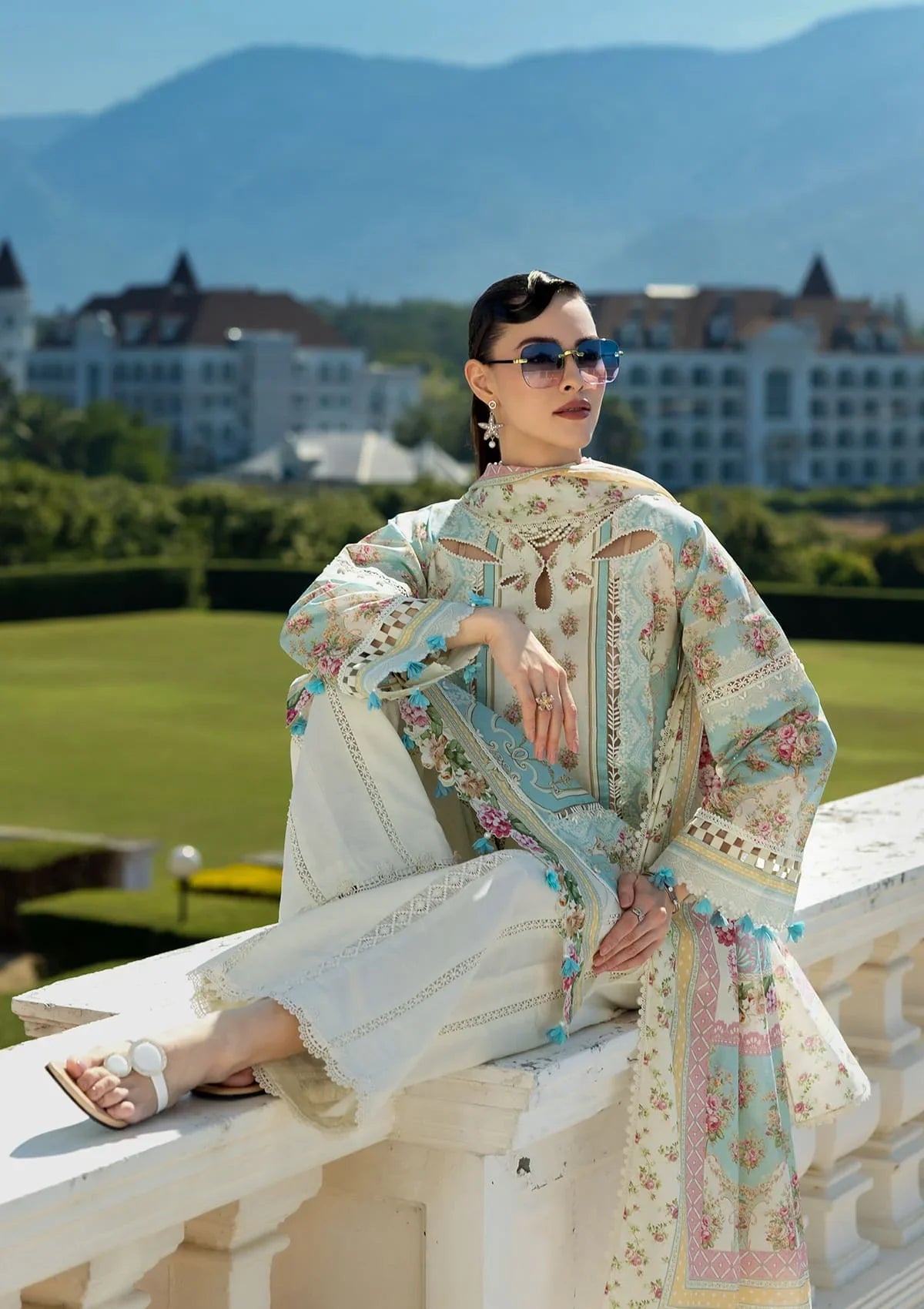 Elegent dress from ELAF PRINTS COLLECTION 2025