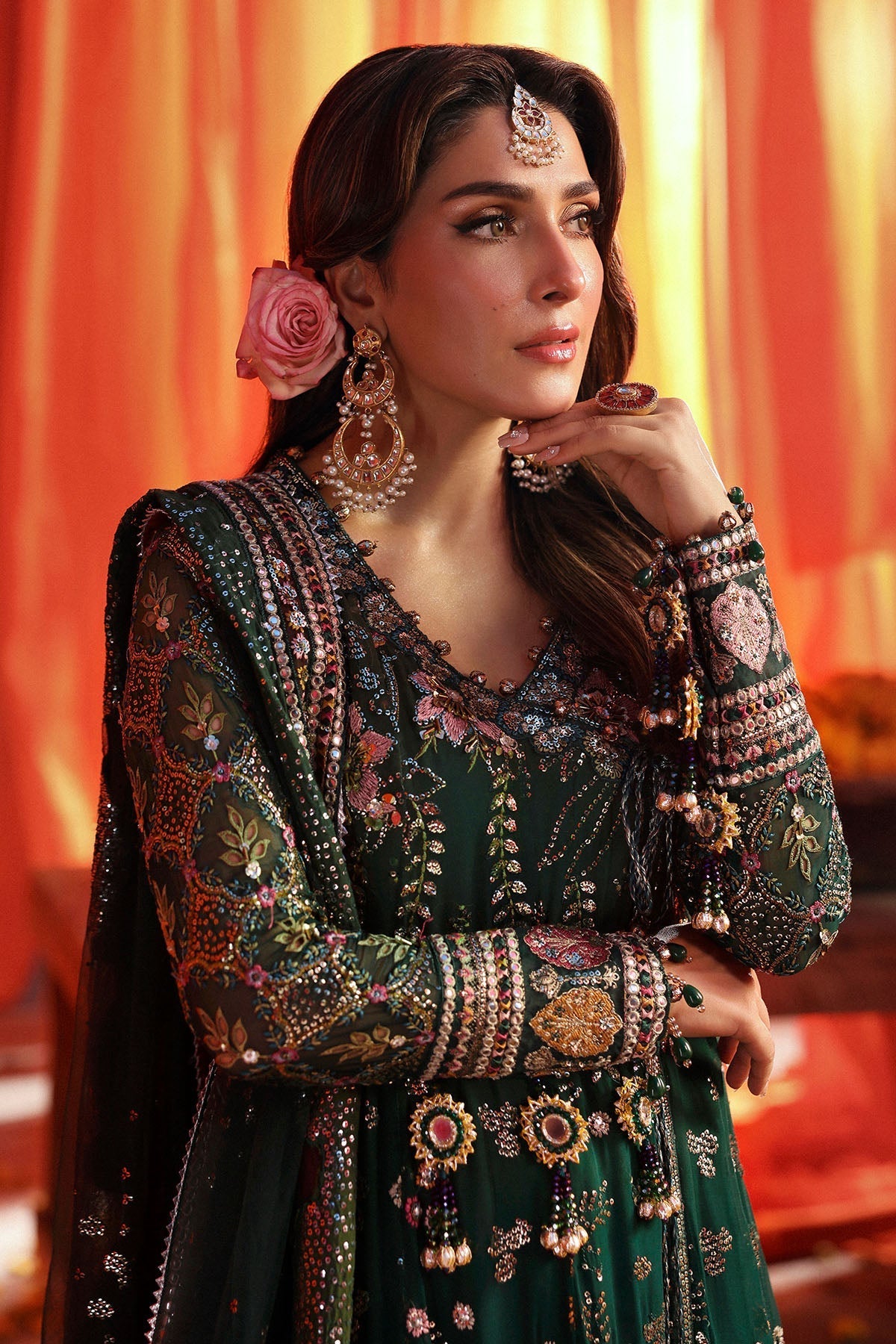 NL-83 Zoha - Jhoomro Unstitched Luxury Formals by Nureh at #VogueClothingStudio
