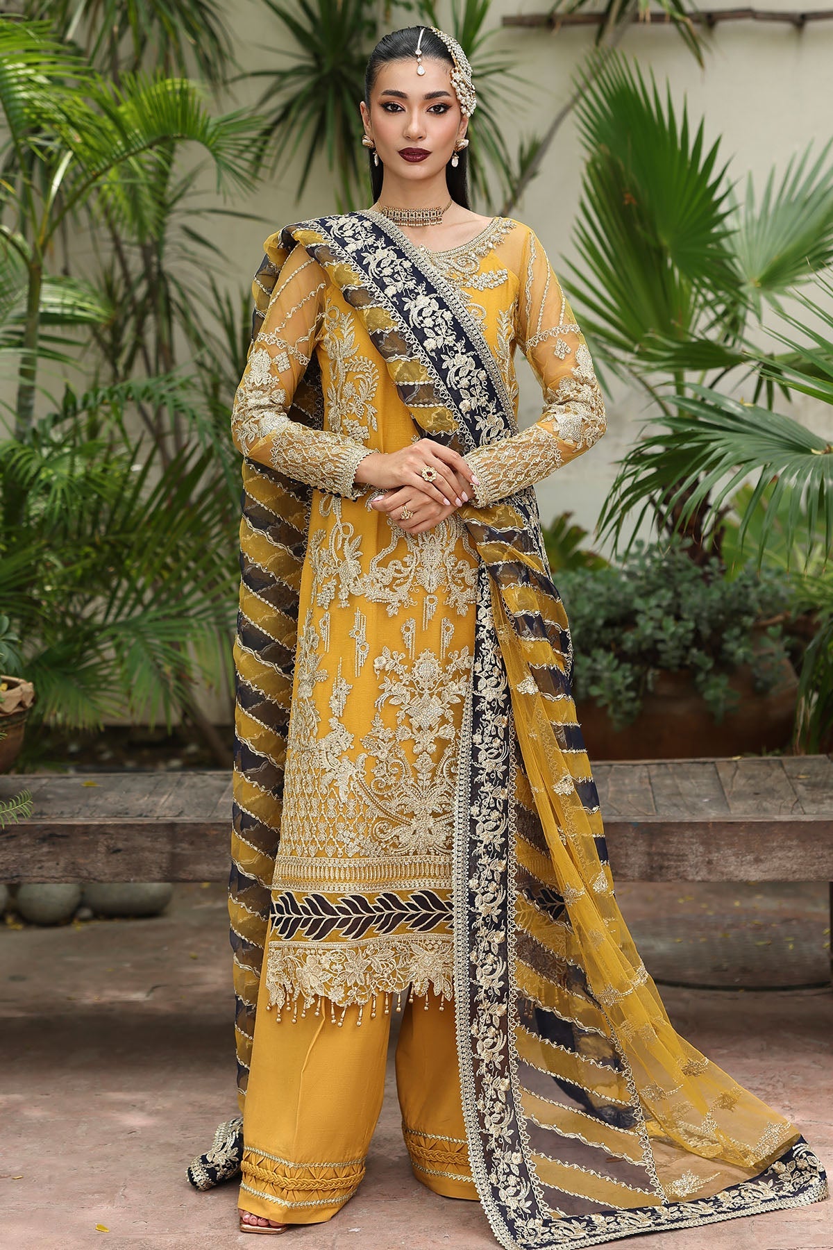 I-230 ZAREHA - Saiyara Luxury Formals by Imrozia at #VogueClothingStudio