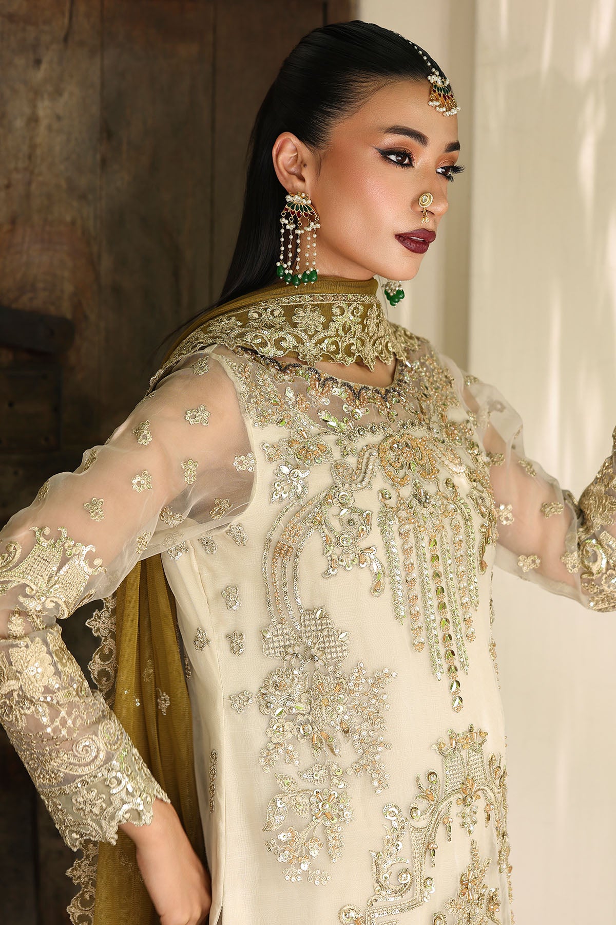 I-229 ROHMA - Saiyara Luxury Formals by Imrozia at #VogueClothingStudio