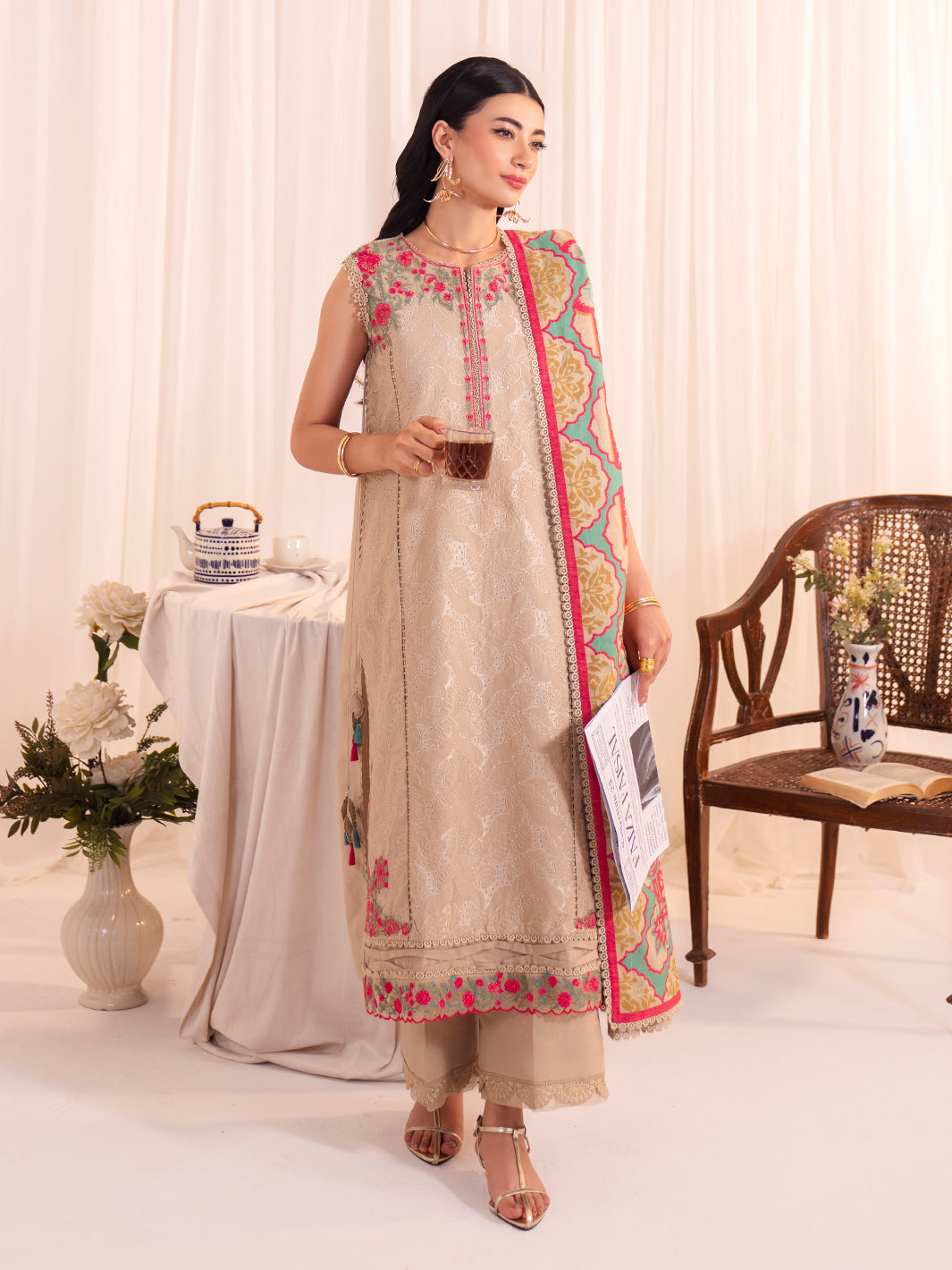 NEHA | 3PC UNSTITCHED