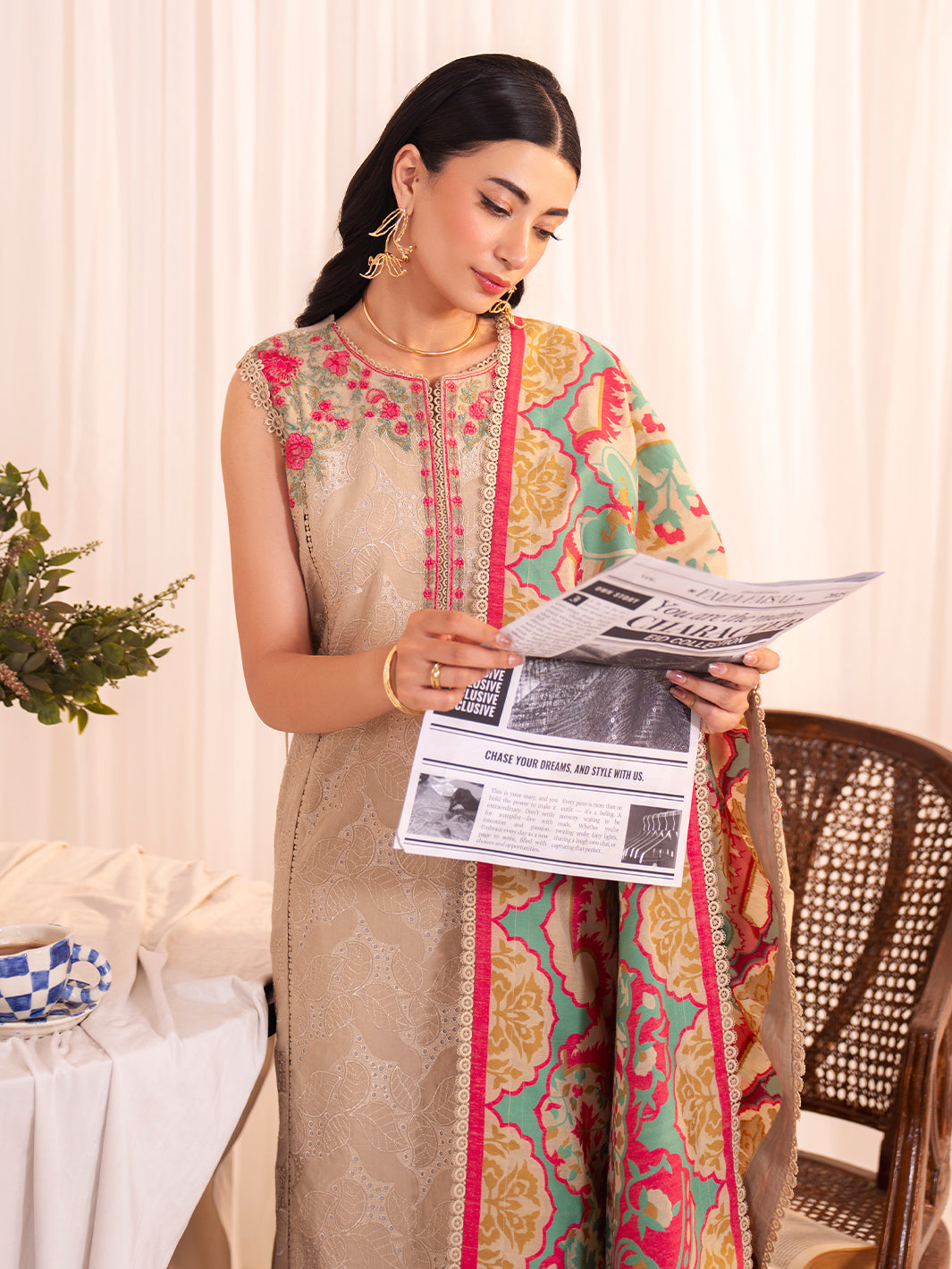NEHA | 3PC UNSTITCHED