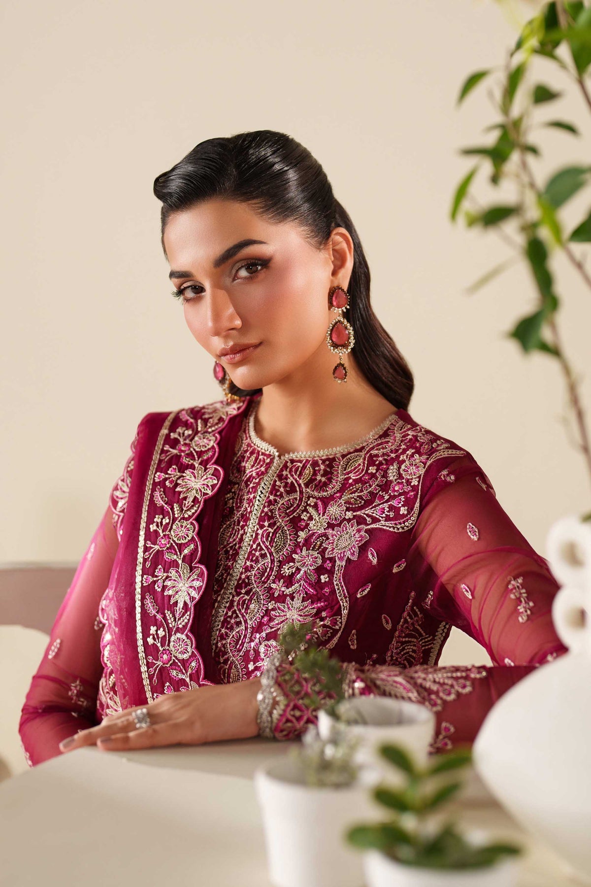PTS643 Zarmin- Reveur Luxury Formals by Akbar Aslam at #VogueClothingStudio