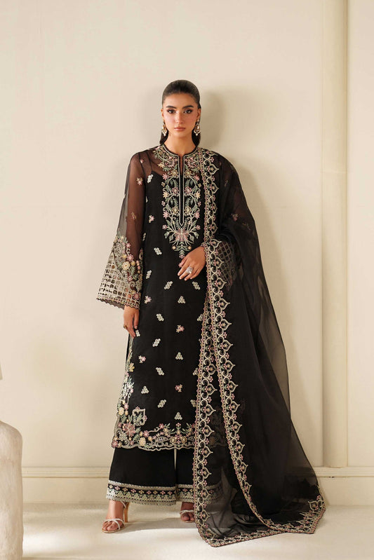 PTS638 Noir - Reveur Luxury Formals by Akbar Aslam at #VogueClothingStudio