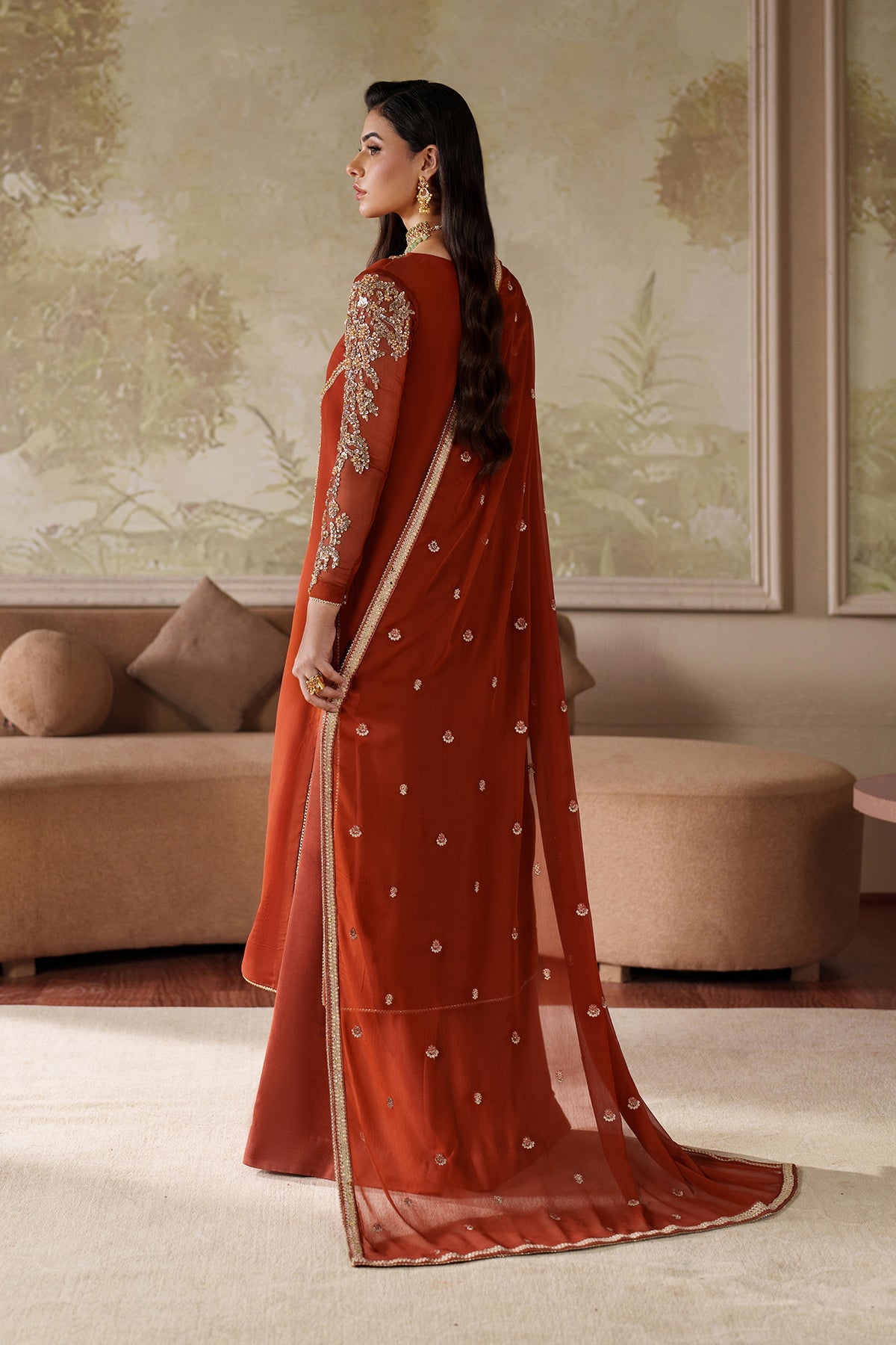 ZRF-SHE-03 Farheen - Saheera by Zarif at #VogueClothingStudio