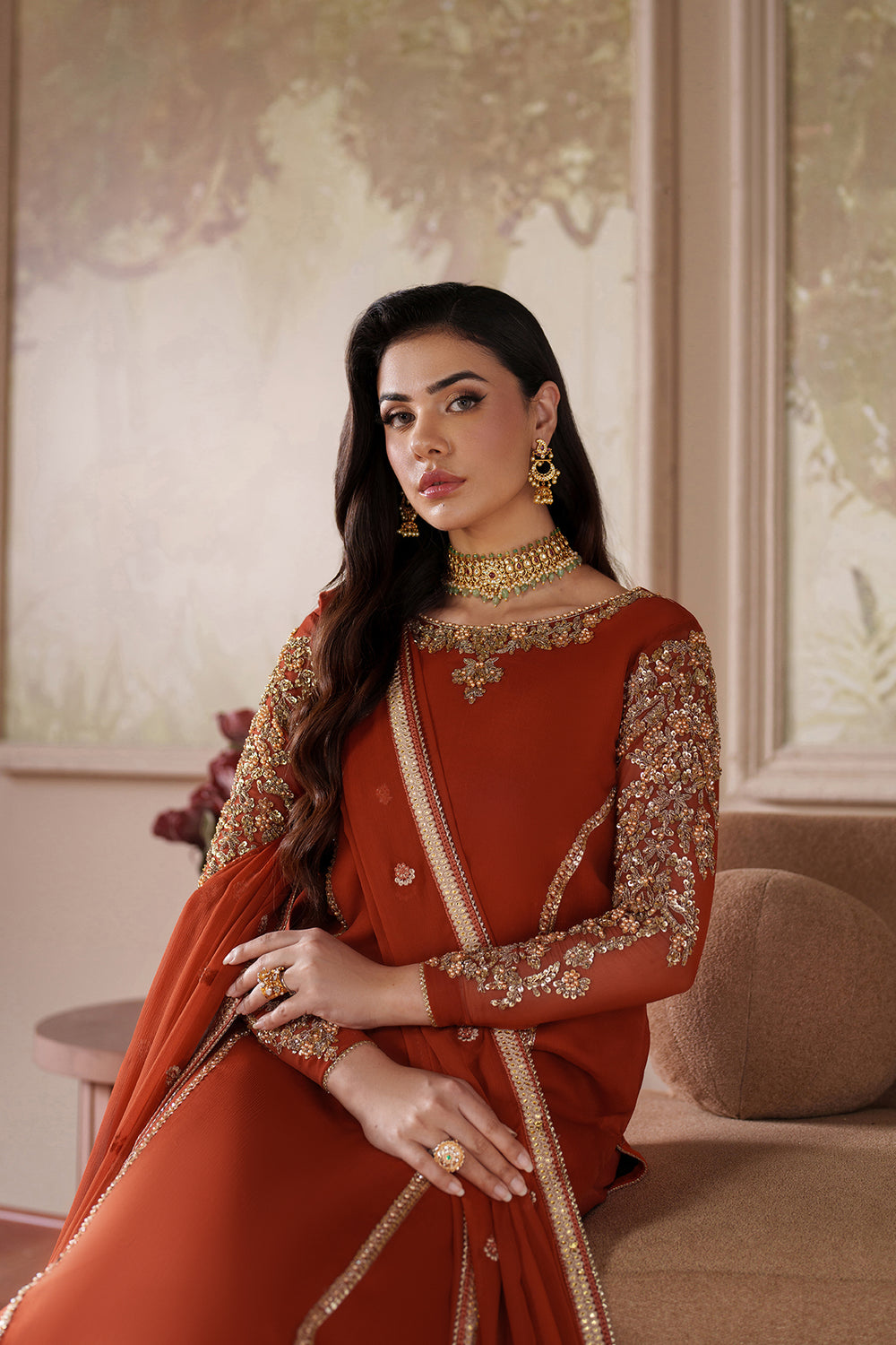 ZRF-SHE-03 Farheen - Saheera by Zarif at #VogueClothingStudio