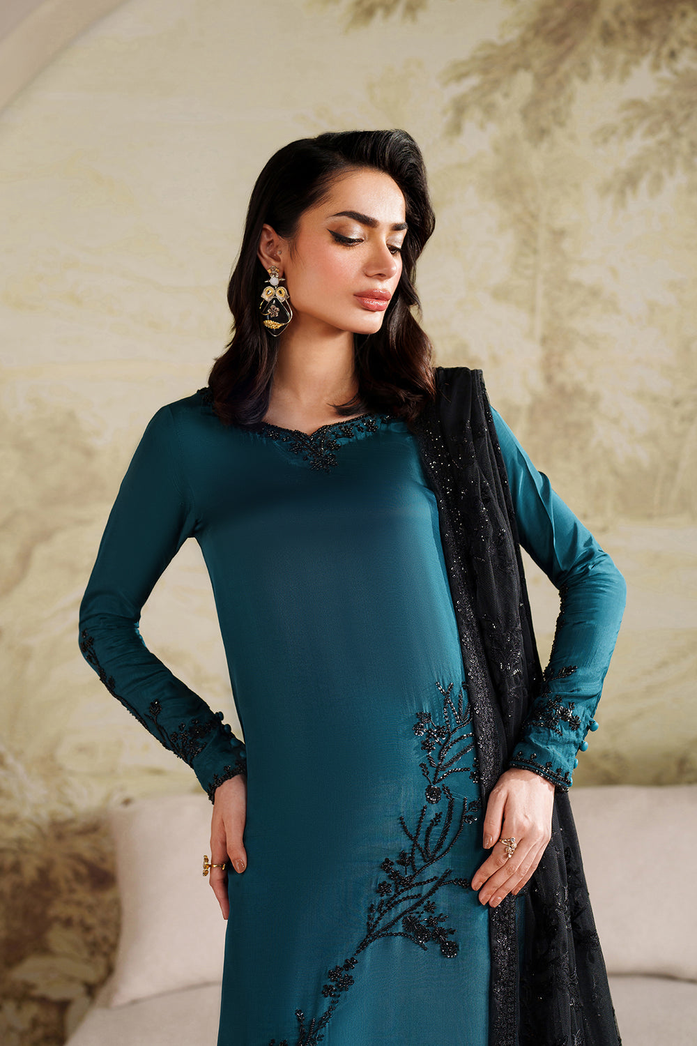 ZRF-SHE-05 Layla - Saheera by Zarif at #VogueClothingStudio