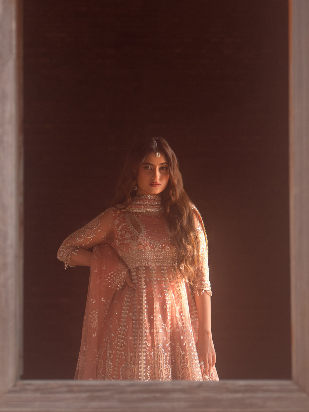 D-604 from Sona Gachi Unstitched Luxury Formals by Bin Ilyas at #VogueClothingStudio