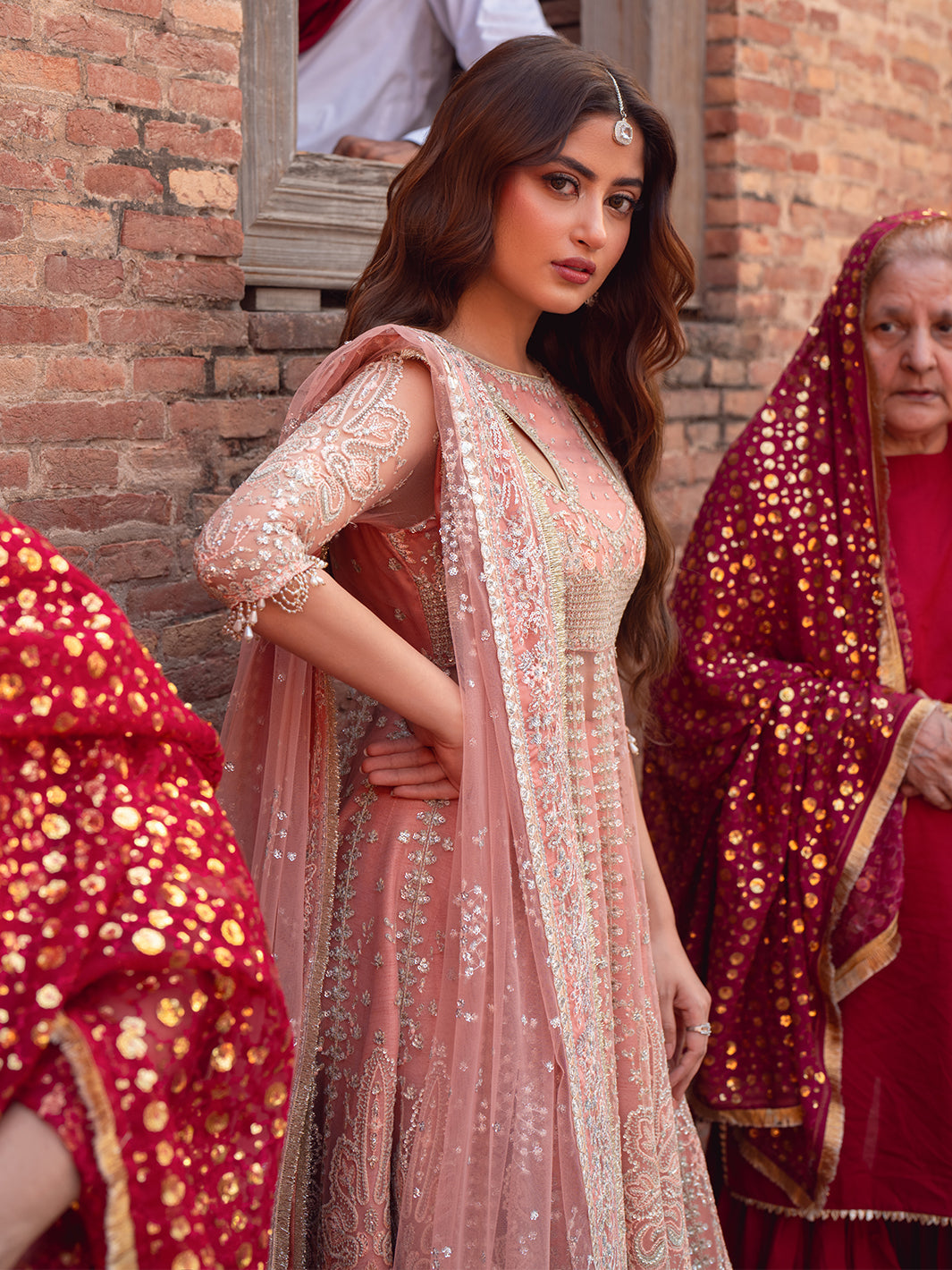 D-604 from Sona Gachi Unstitched Luxury Formals by Bin Ilyas at #VogueClothingStudio