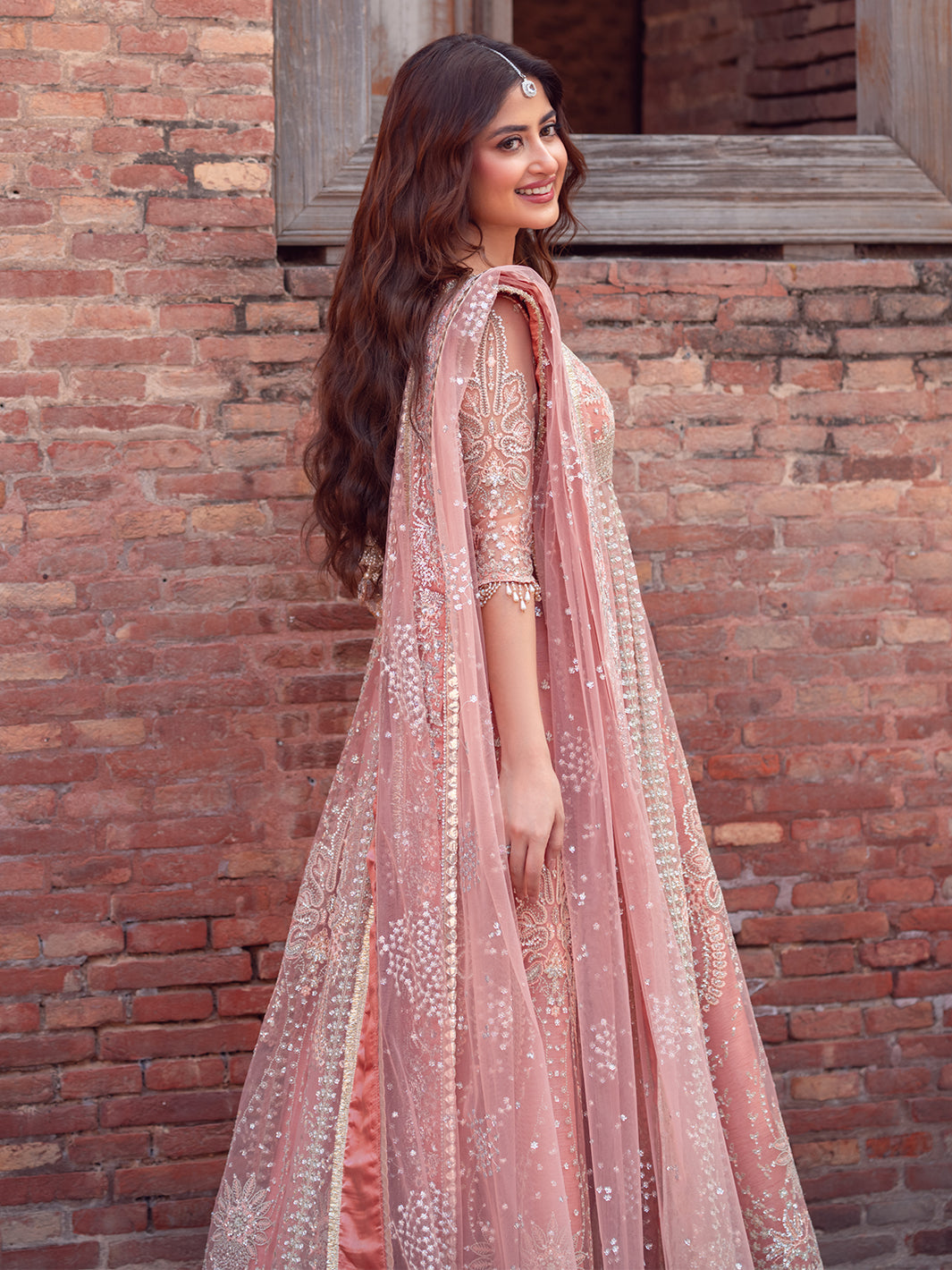 D-604 from Sona Gachi Unstitched Luxury Formals by Bin Ilyas at #VogueClothingStudio