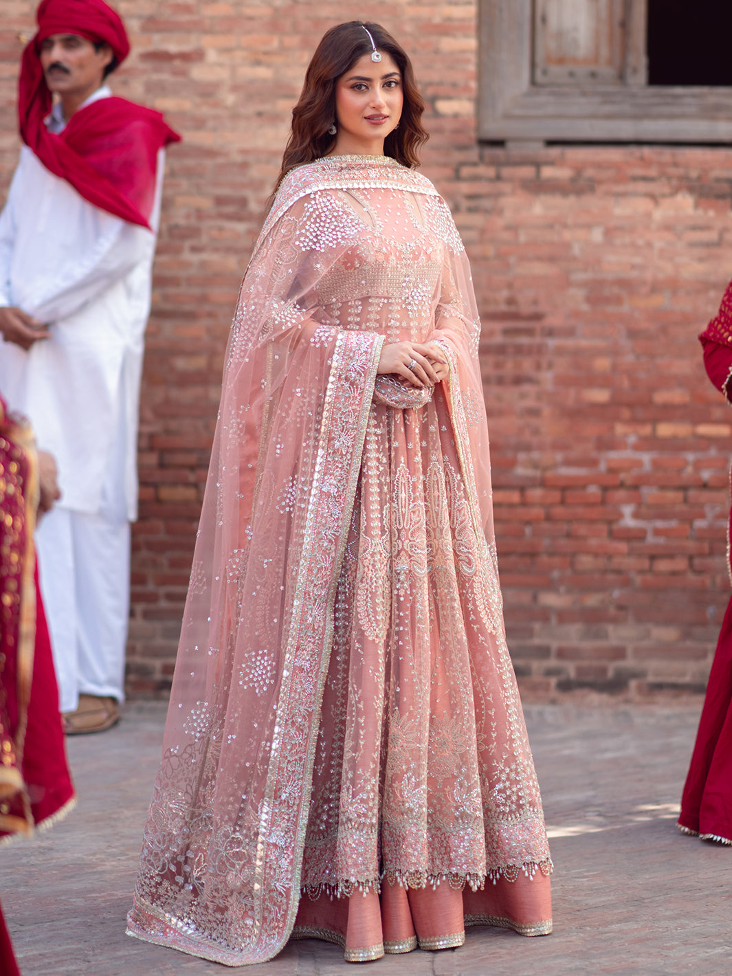 D-604 from Sona Gachi Unstitched Luxury Formals by Bin Ilyas at #VogueClothingStudio