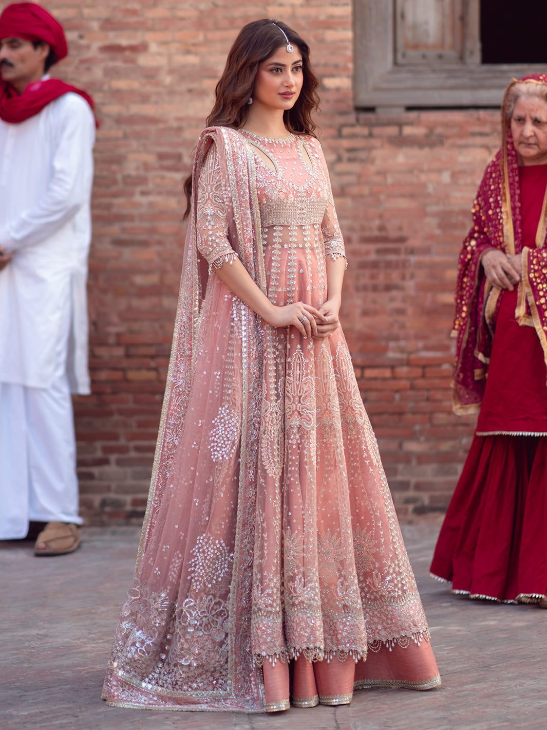 D-604 from Sona Gachi Unstitched Luxury Formals by Bin Ilyas at #VogueClothingStudio
