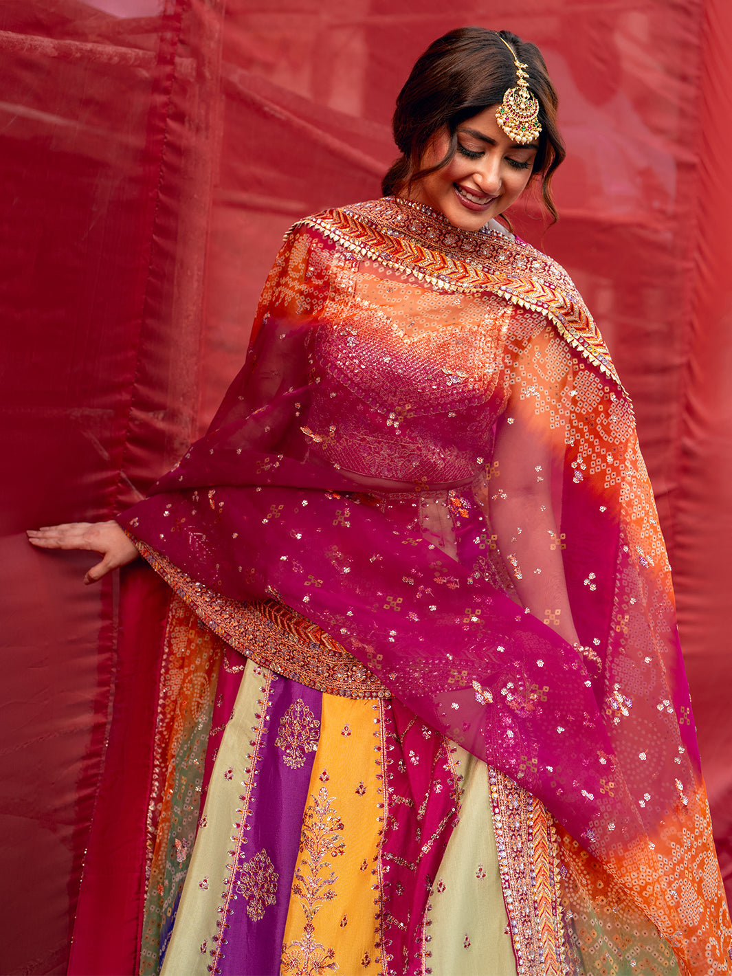 D-607 from Sona Gachi Unstitched Luxury Formals by Bin Ilyas at #VogueClothingStudio
