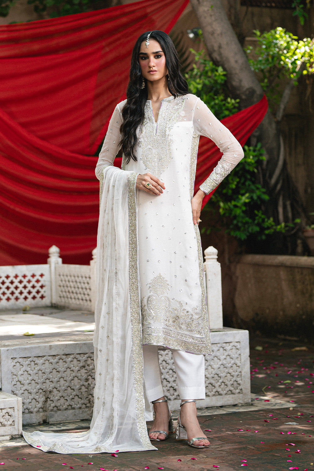 3 Piece Embroiderd Chiffon GAMINI - FSU5641