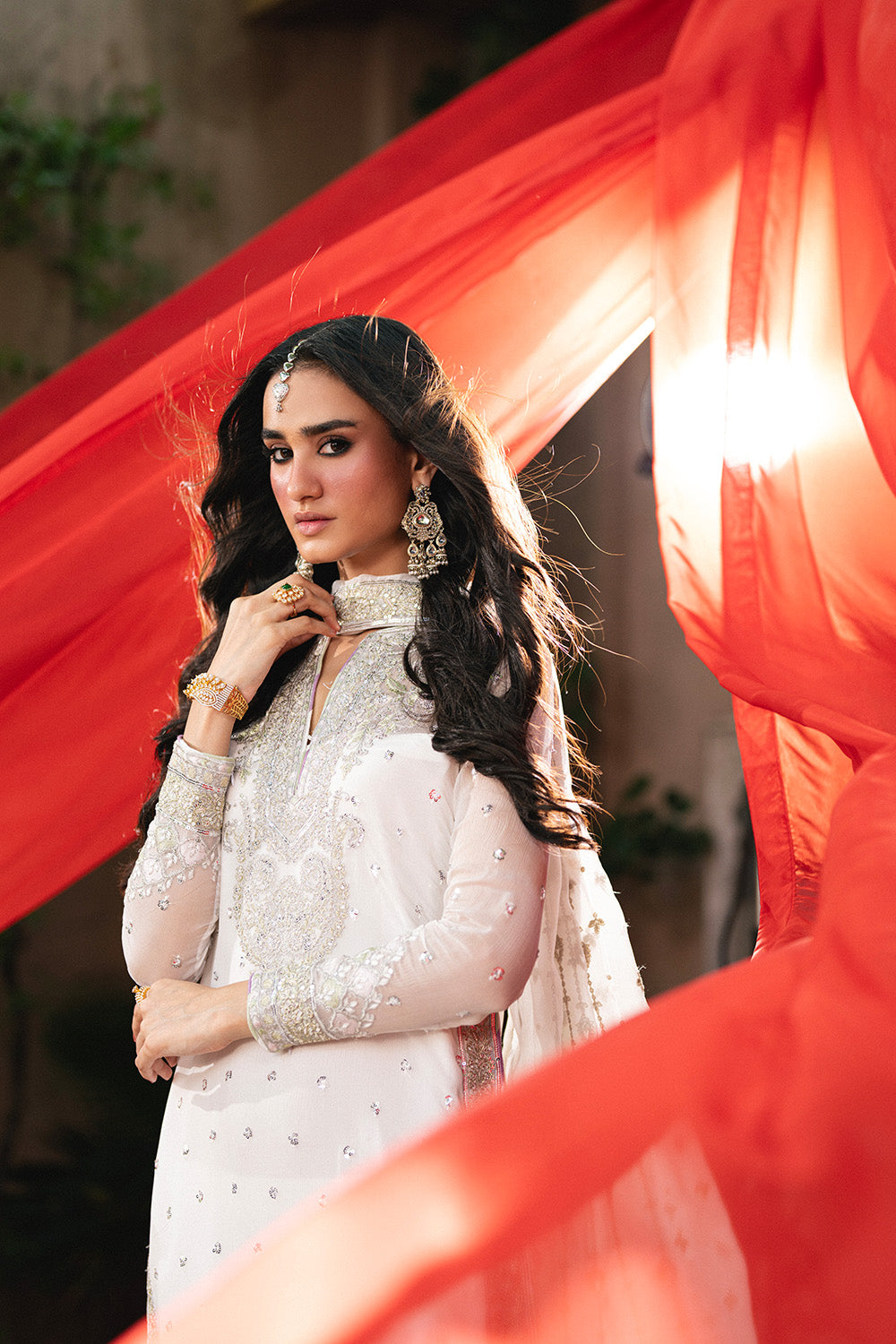 3 Piece Embroiderd Chiffon GAMINI - FSU5641