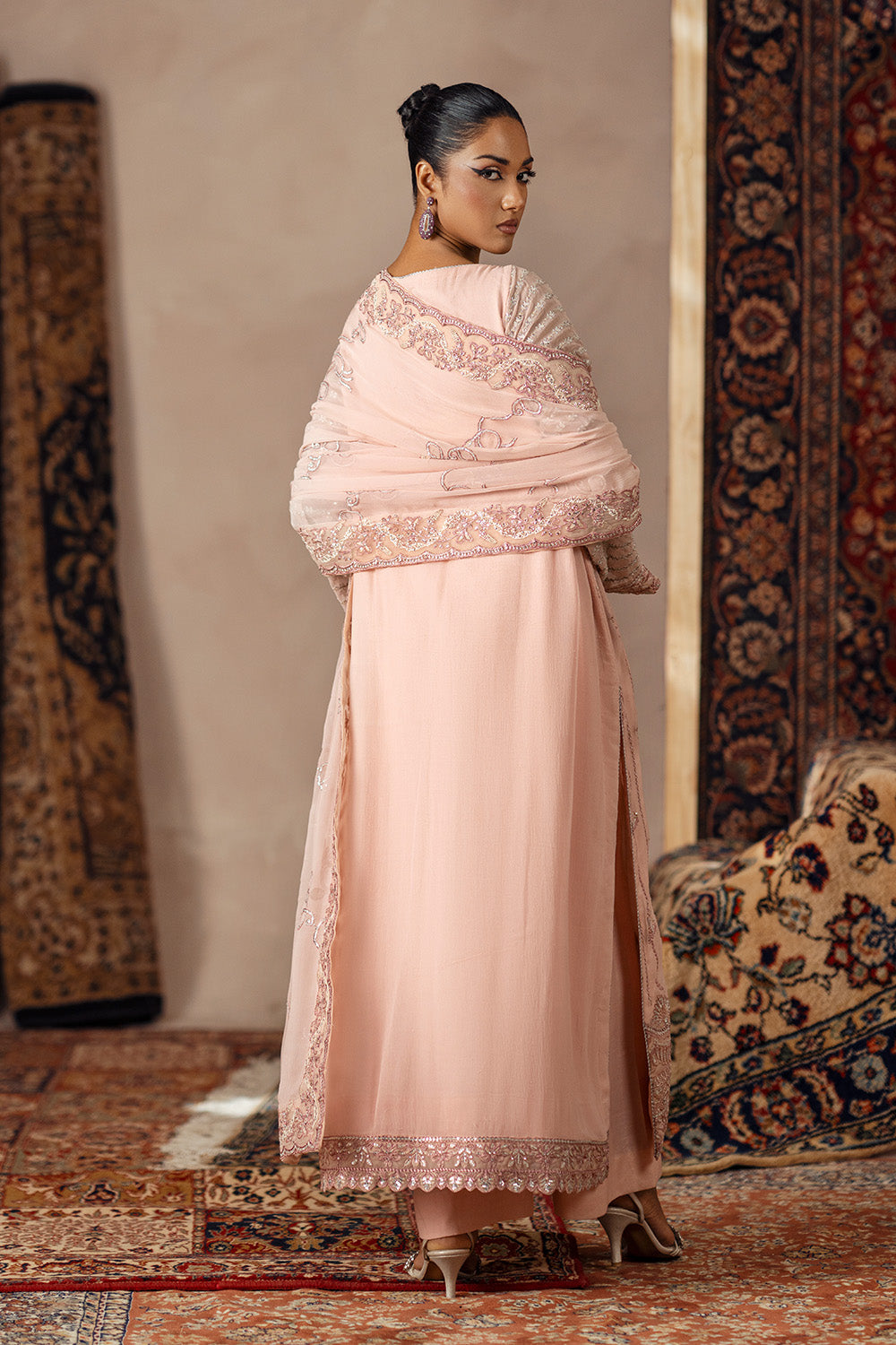 3 Piece Embroidered Chiffon ABIGAIL - FSU5630