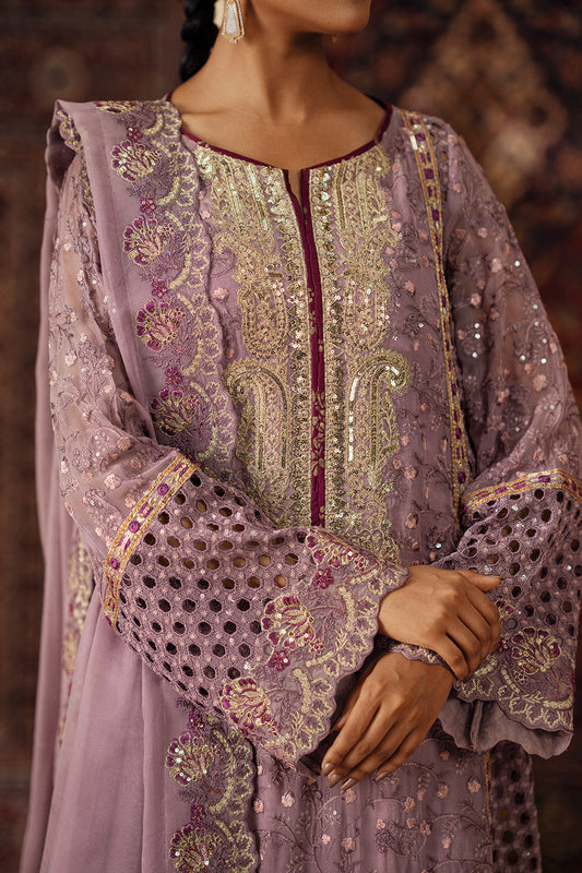 3 Piece Embroidered Chiffon ALIZA - FSU5633
