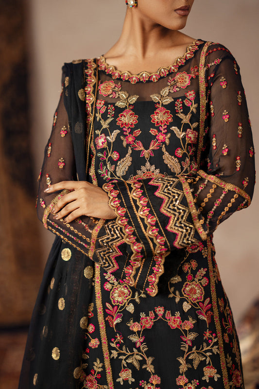 3 Piece Embroidered Chiffon ALONA - FSU5634