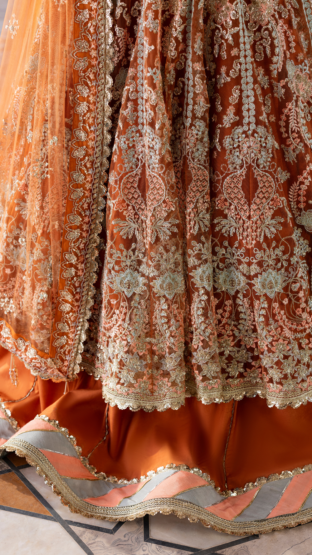 Saffron - Ember Festive Collection by Aylin at #VogueClothingStudio